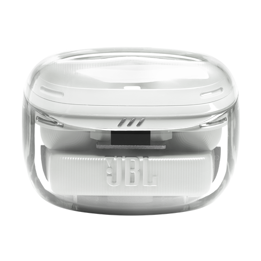 JBL Tune Buds 2 Ghost Edition - Ghost White - True Wireless Noise Cancelling Earbuds - Left